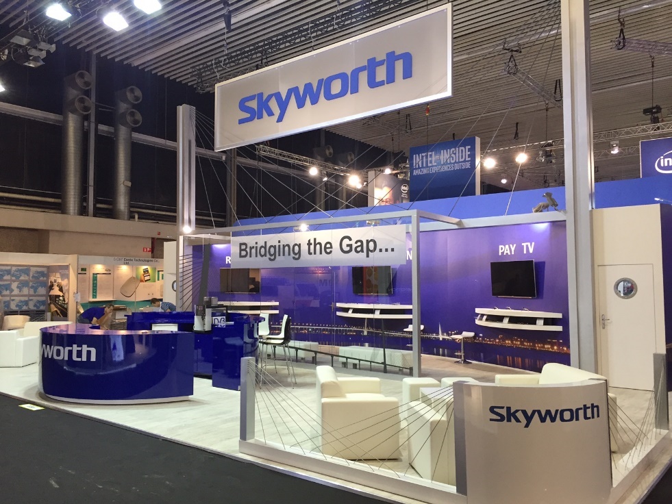 Skyworth Digital concludes another successful IBC 2016 with an award of excellence from IBC show org